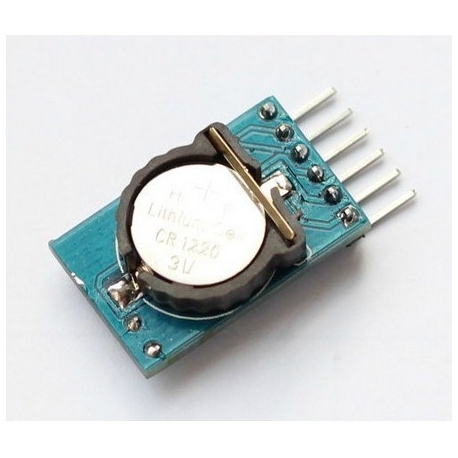 Modulo RTC DS1302 con batteria cr1220