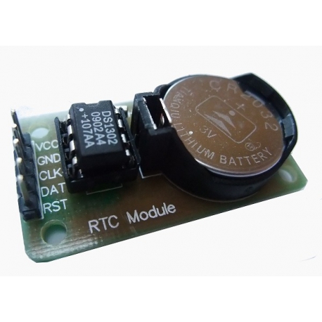 Modulo RTC DS1302 con batteria cr2032