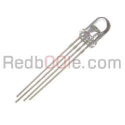 10 x LED RGB 4 pin da 5mm 